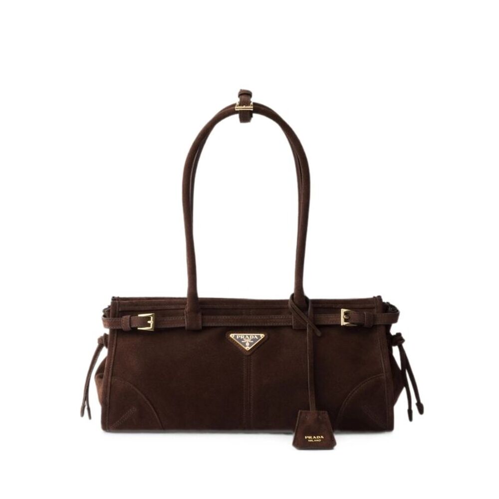 Prada Brown Shoulder Bags Women